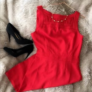 Banana Republic dress in a Gorgeous Red.